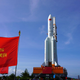 The Long March 5B shortly before its launch on July 24, 2022.